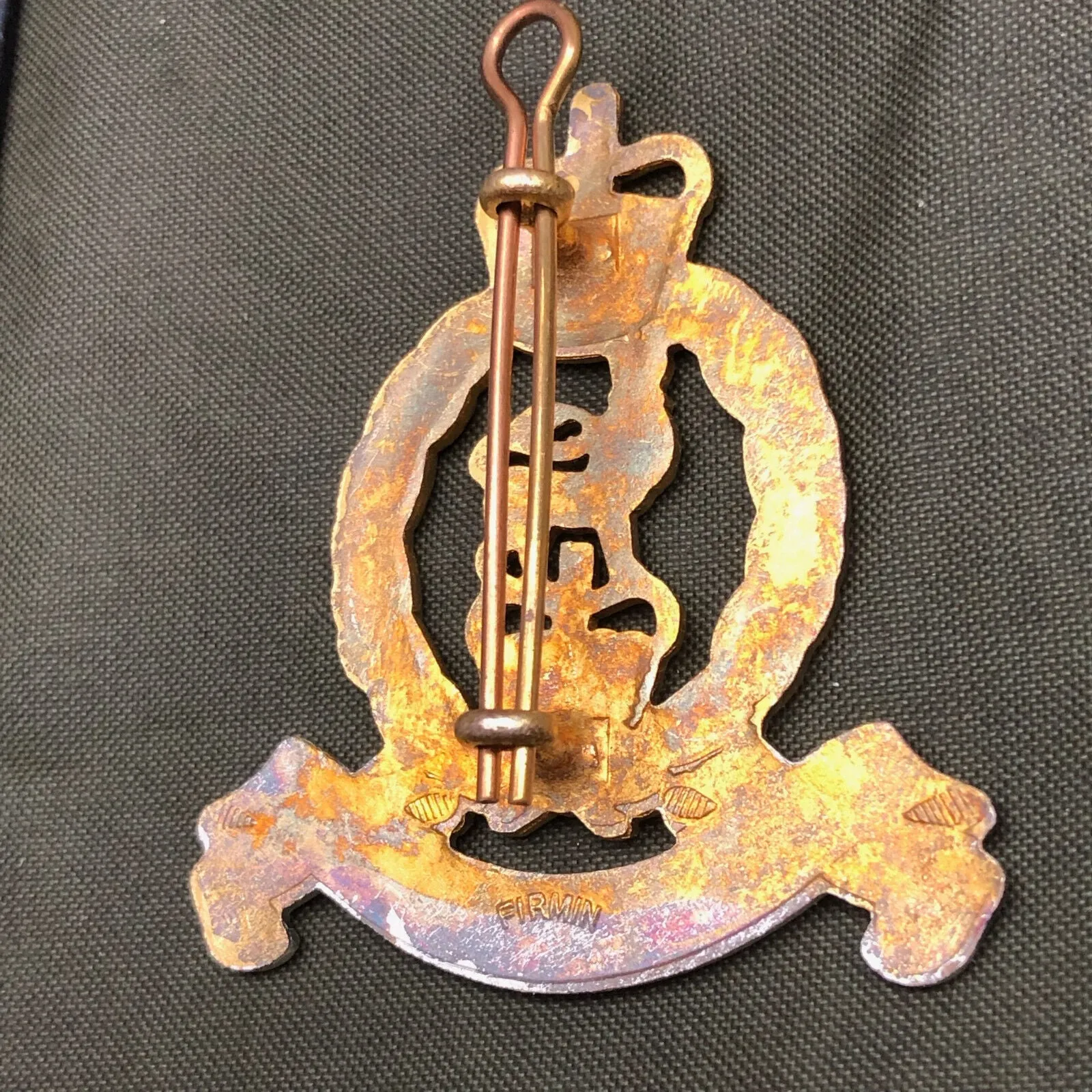 Genuine British Army Adjutant General’s Corps AGC Cap Badge