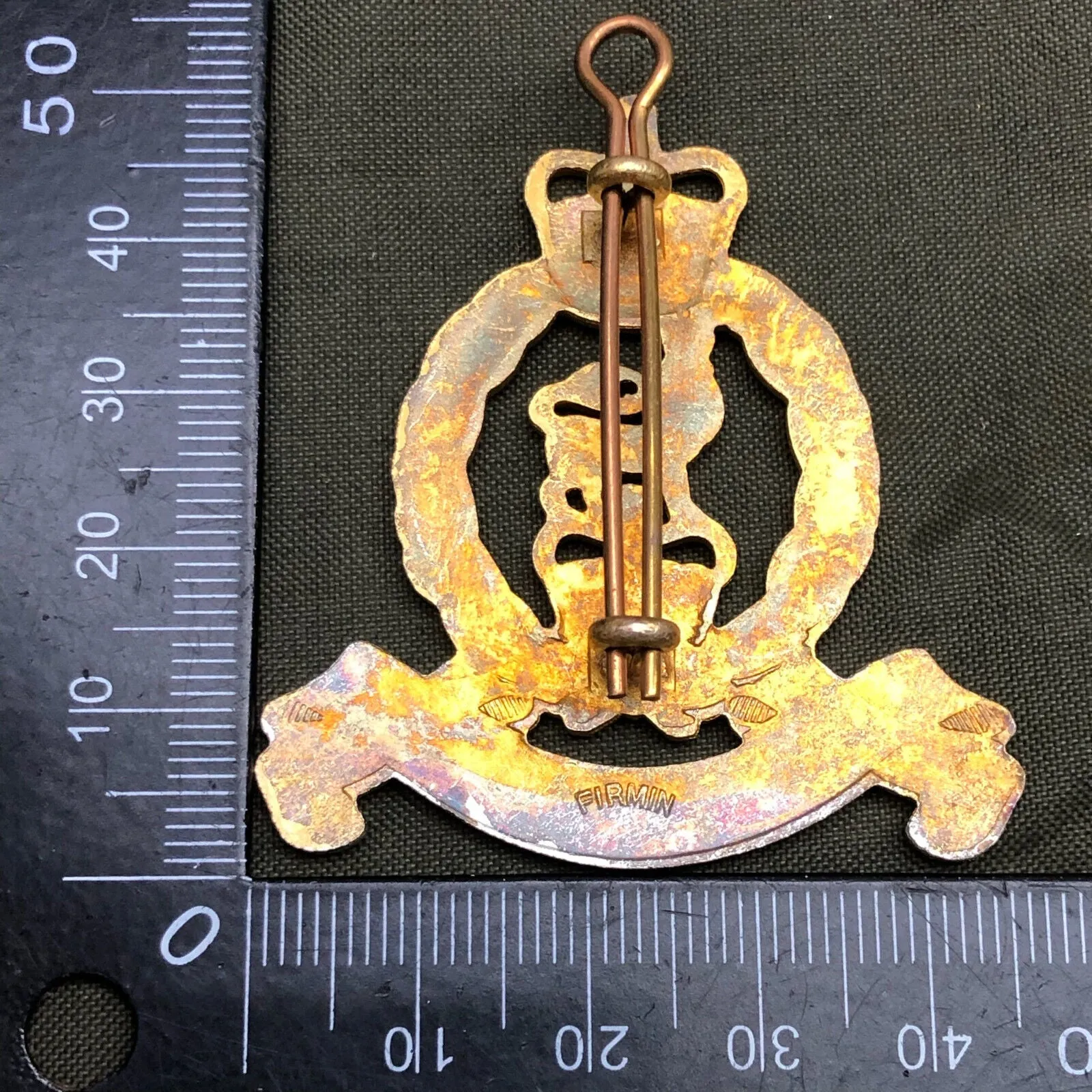 Genuine British Army Adjutant General’s Corps AGC Cap Badge