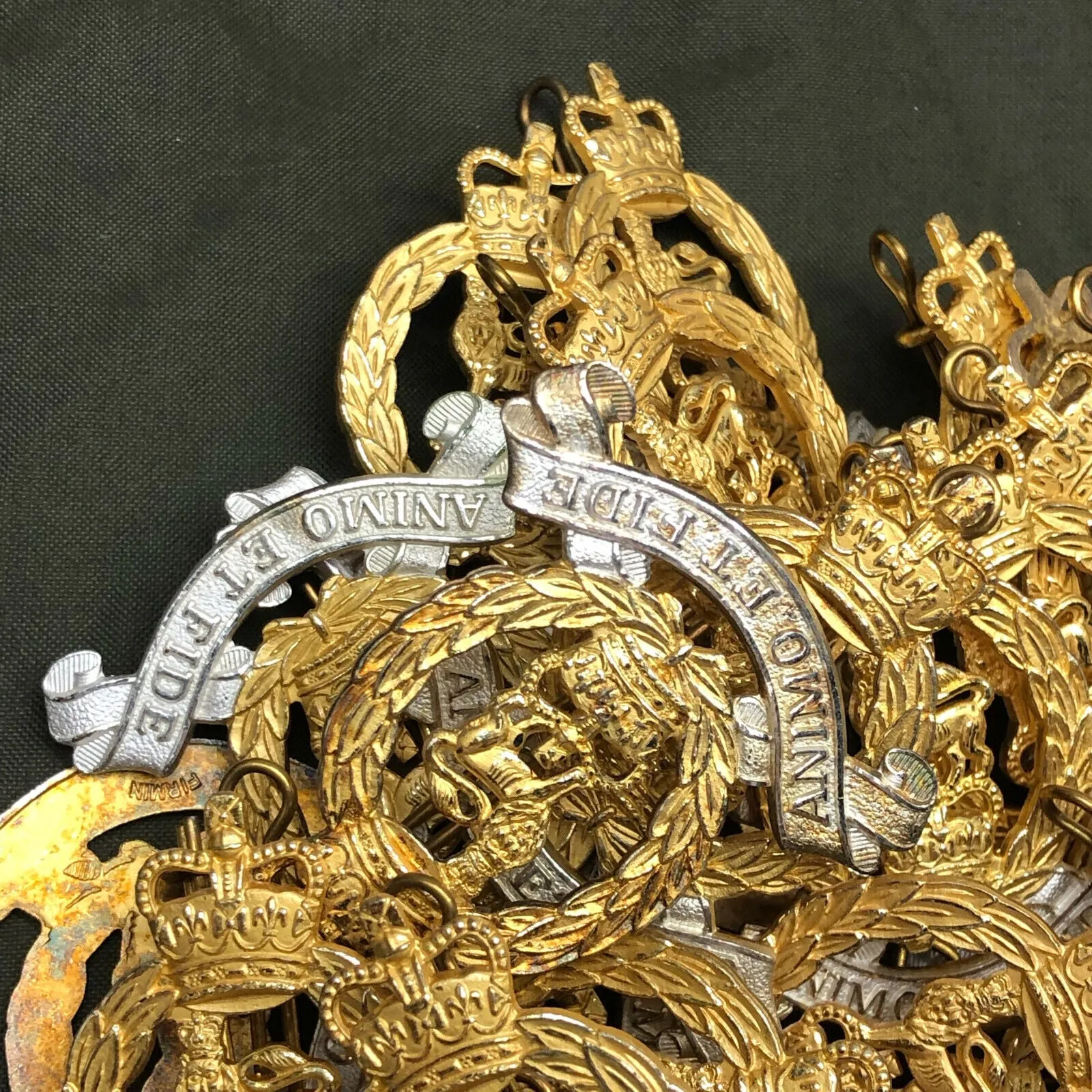 Genuine British Army Adjutant General’s Corps AGC Cap Badge
