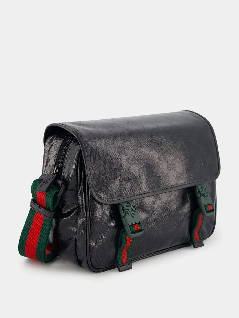 GG Crystal-Embellished Messenger Bag
