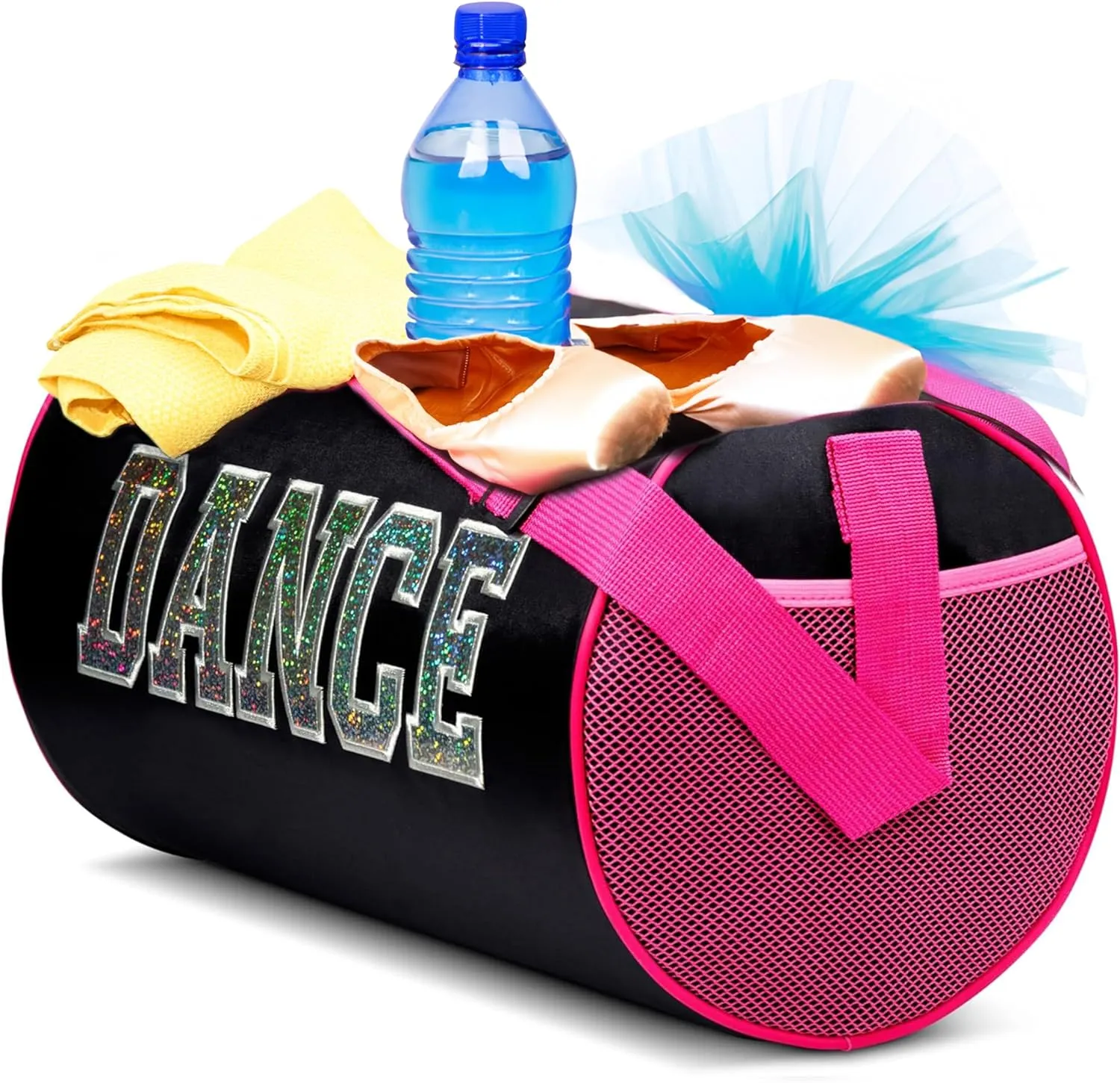 Girls Nylon Dance Duffel Bag