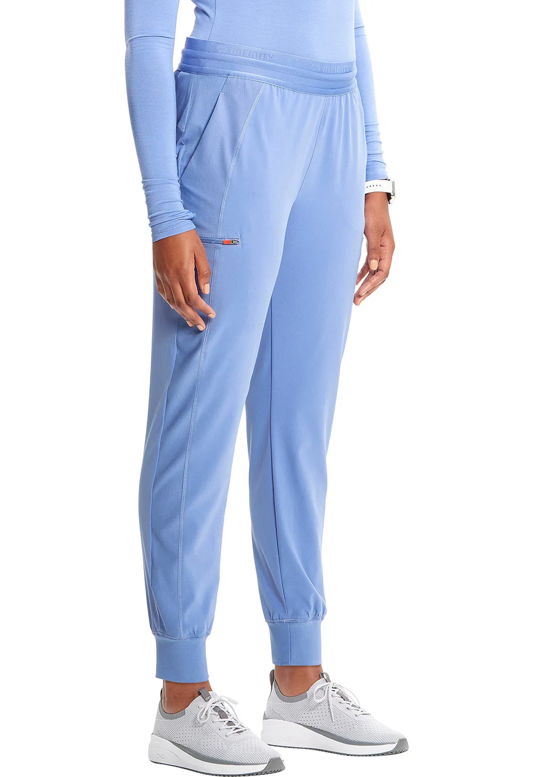GNR8 IN122A Mid Rise Jogger Ciel