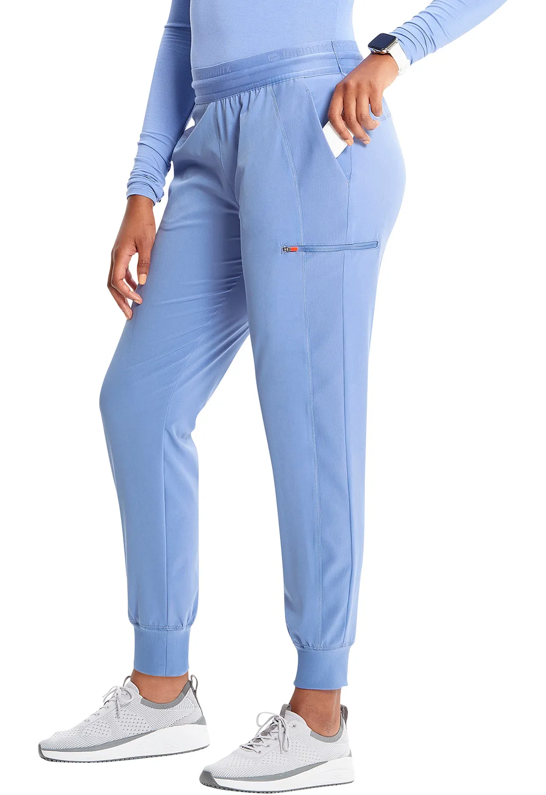 GNR8 IN122A Mid Rise Jogger Ciel