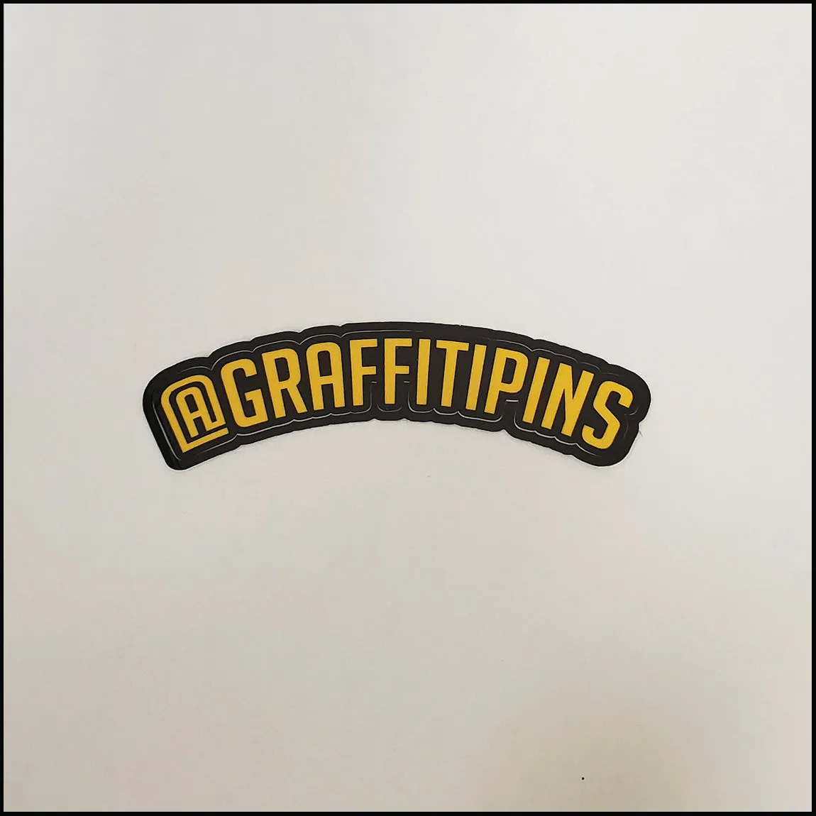 Graffitipins Custom Lanyard - Black Edition