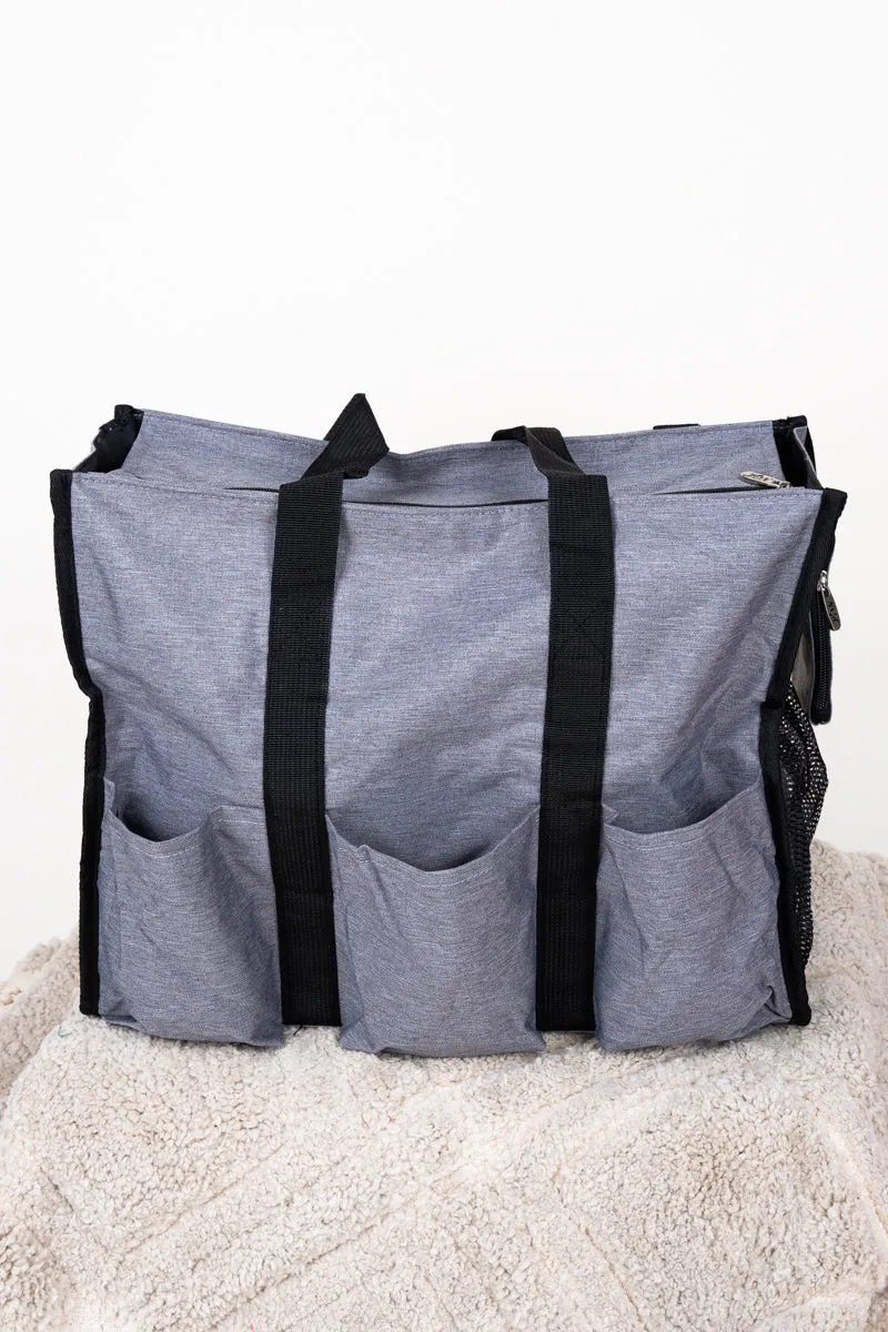 Gray Large Get It Together Organizer Tote