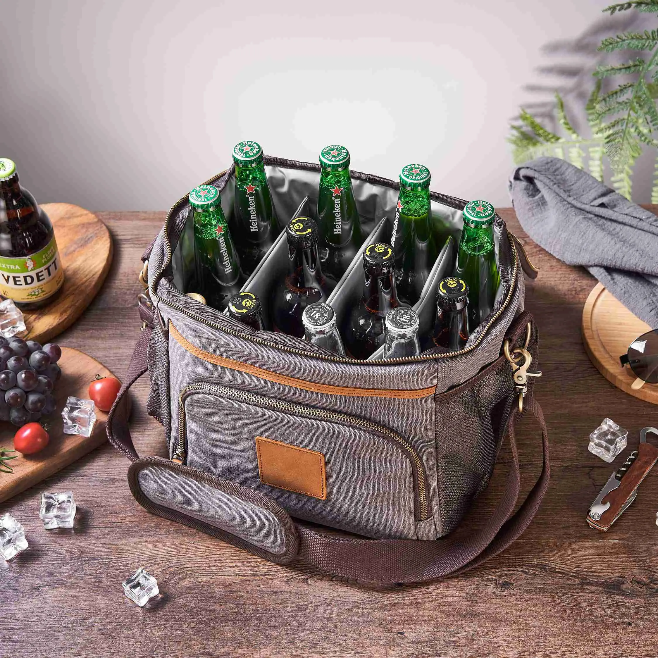 Groomsman Cooler Bag Personalized Beer Cooler Bag Insulated Lunch Cooler Bag Monogrammed Groomsmen Gift Christmas Gifts