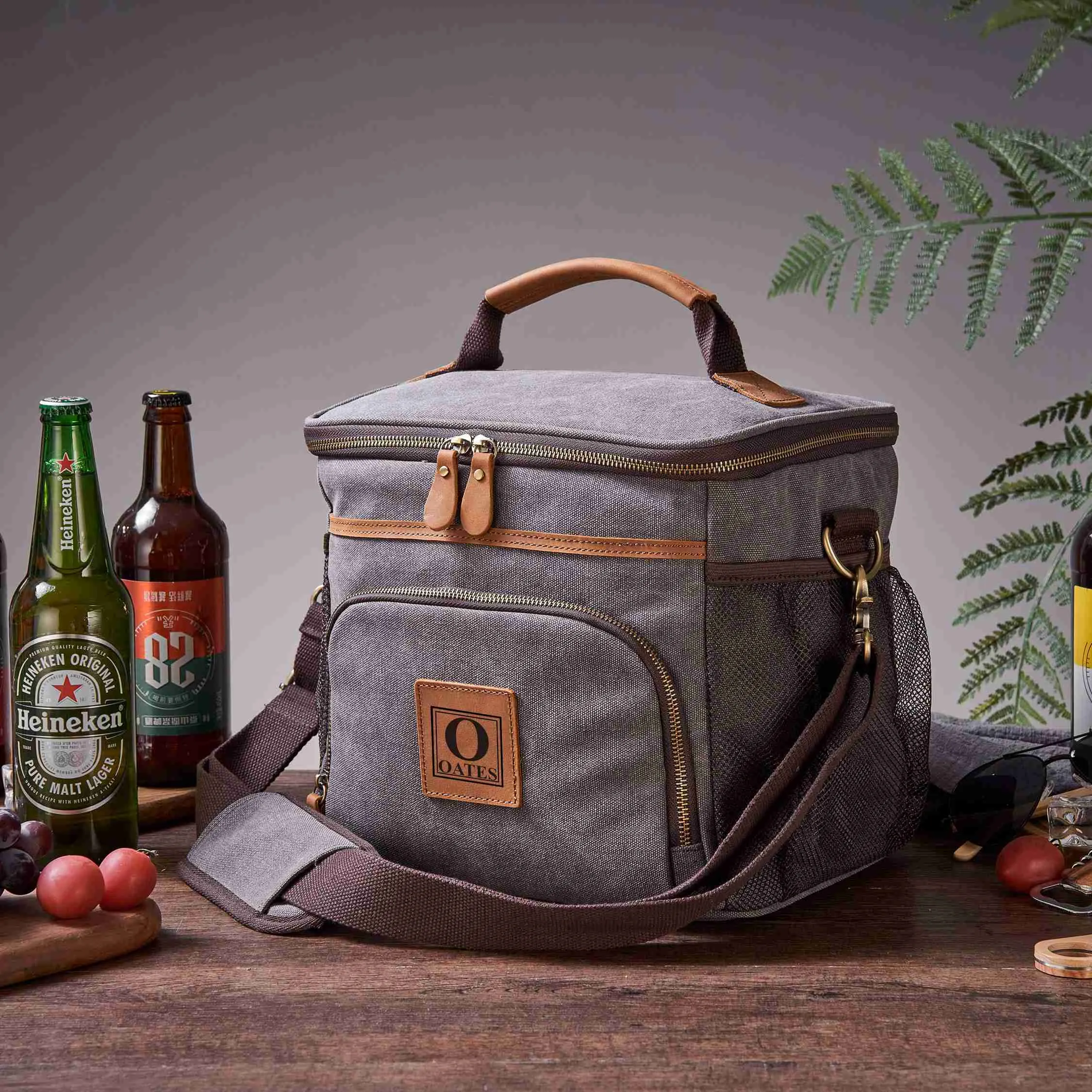 Groomsman Cooler Bag Personalized Beer Cooler Bag Insulated Lunch Cooler Bag Monogrammed Groomsmen Gift Christmas Gifts
