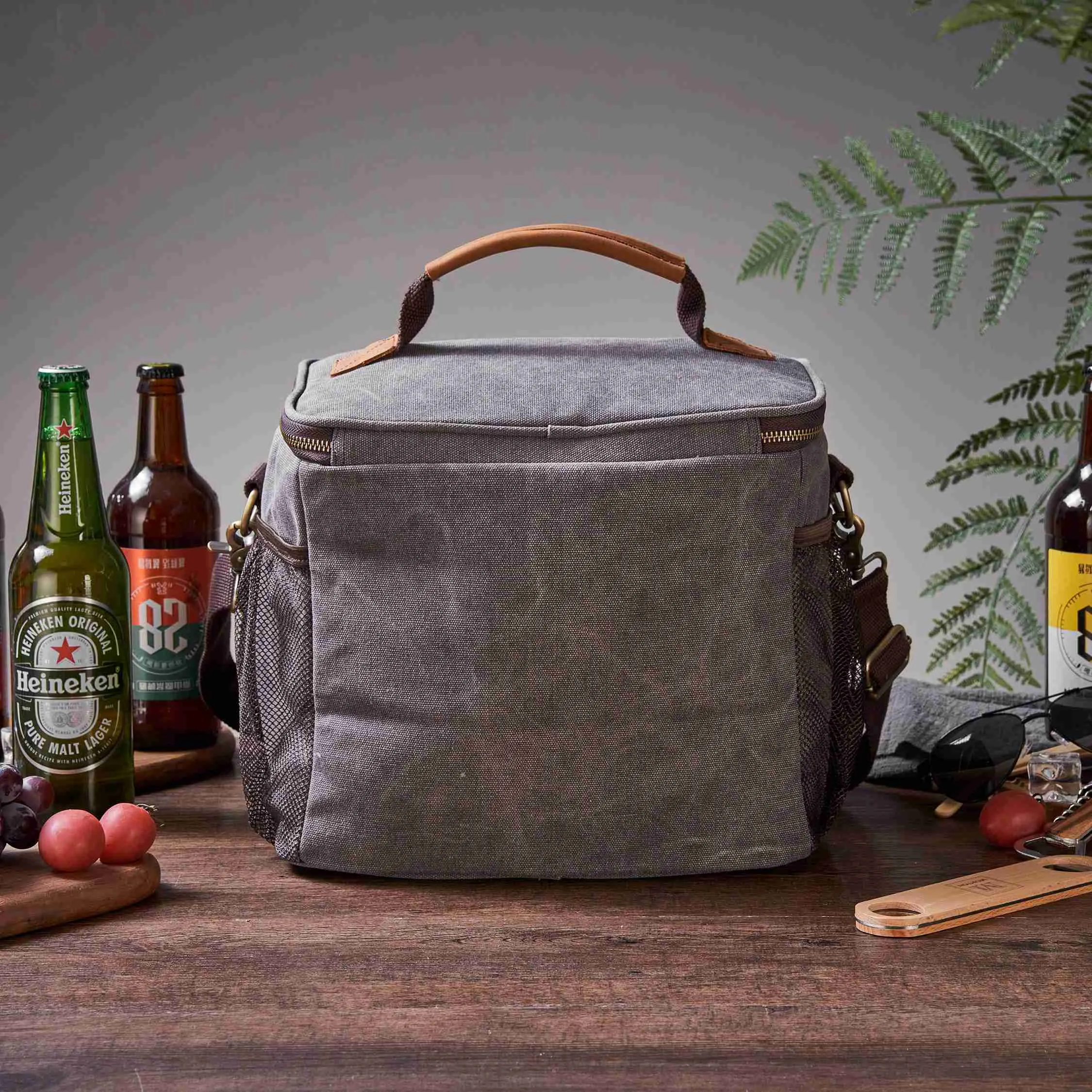 Groomsman Cooler Bag Personalized Beer Cooler Bag Insulated Lunch Cooler Bag Monogrammed Groomsmen Gift Christmas Gifts
