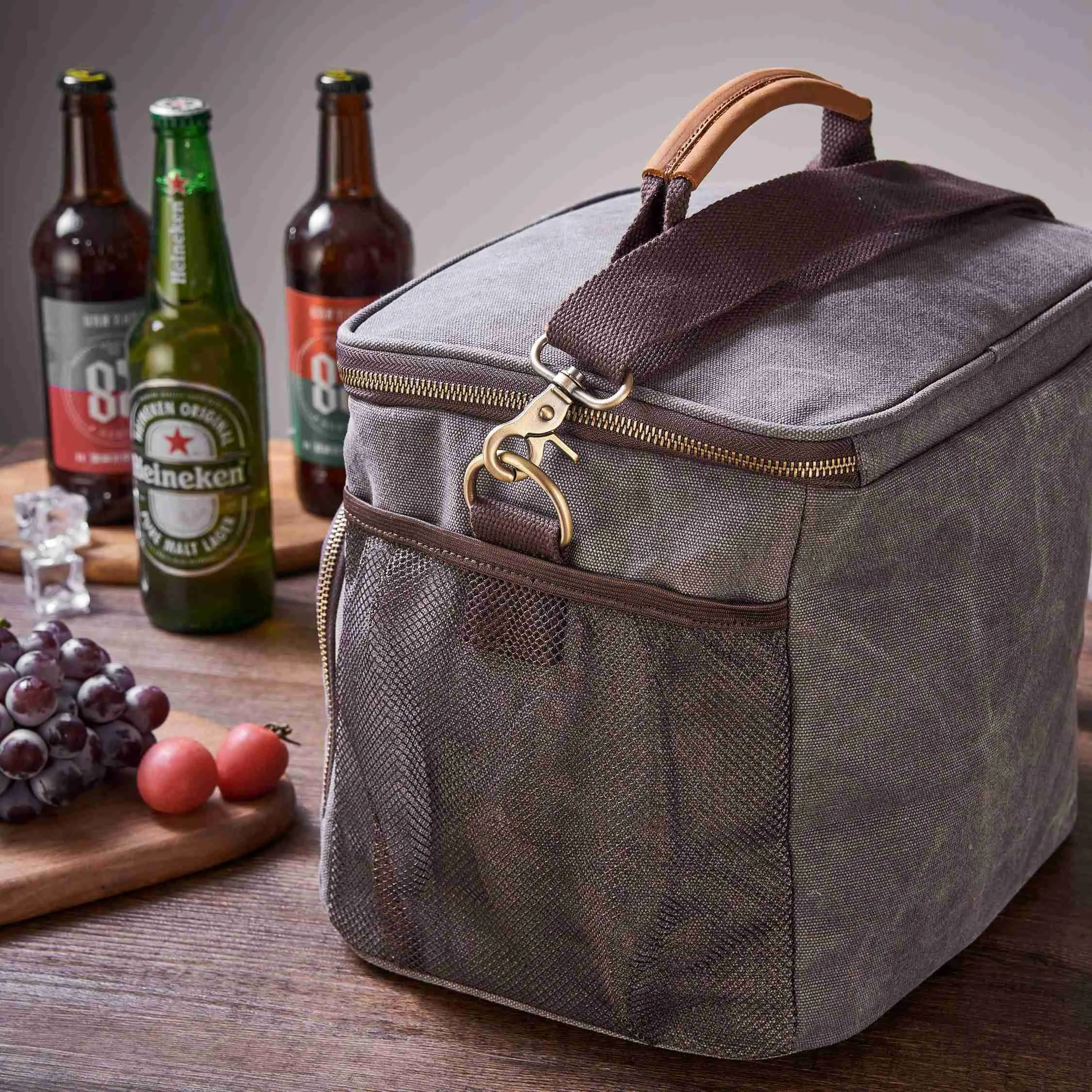 Groomsman Cooler Bag Personalized Beer Cooler Bag Insulated Lunch Cooler Bag Monogrammed Groomsmen Gift Christmas Gifts
