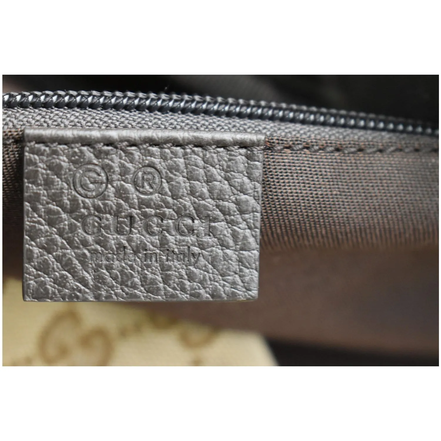 GUCCI Boston GG Monogram Canvas Duffel Travel Bag Beige 610105