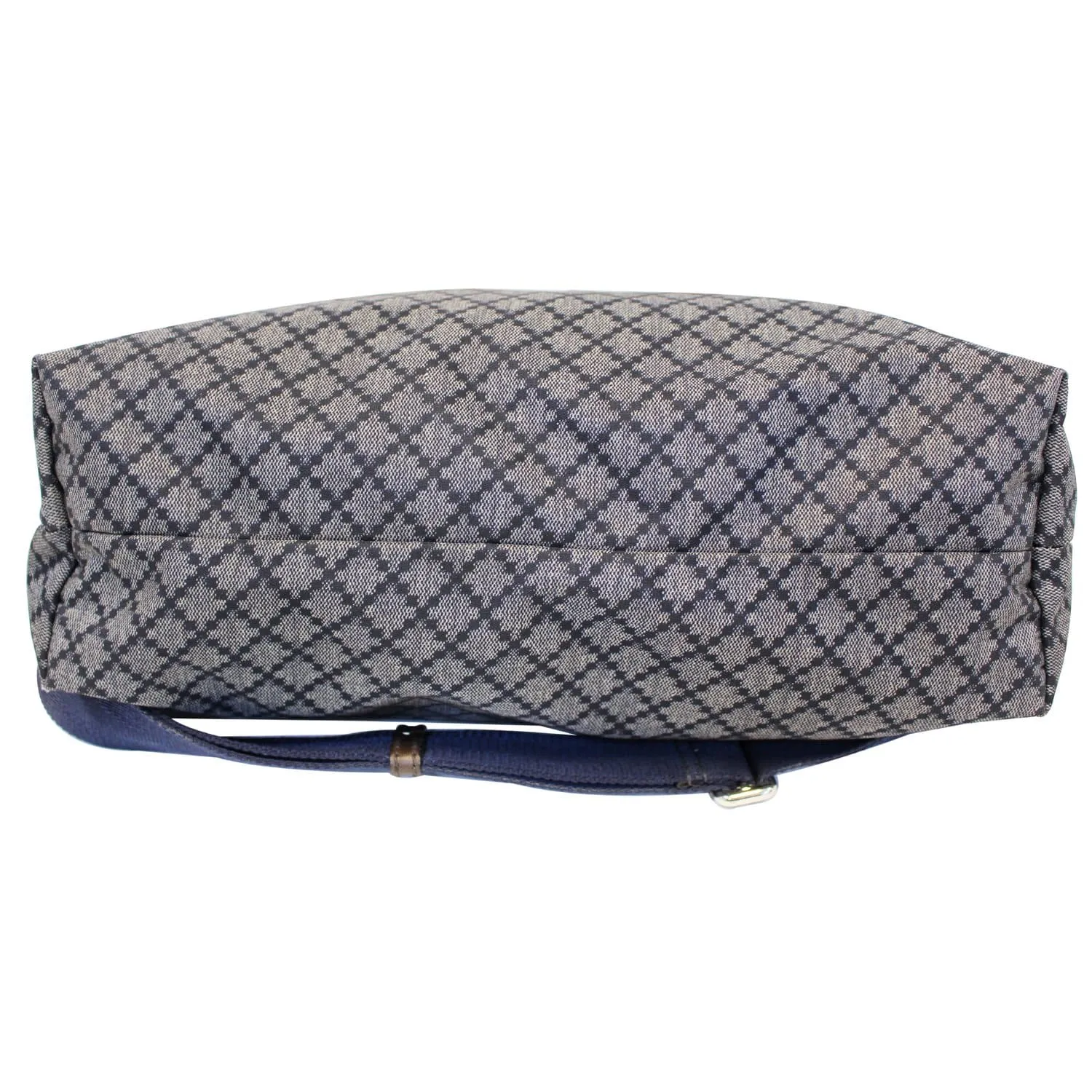 GUCCI Diamante Nylon Messenger Crossbody Bag 270410 Navy