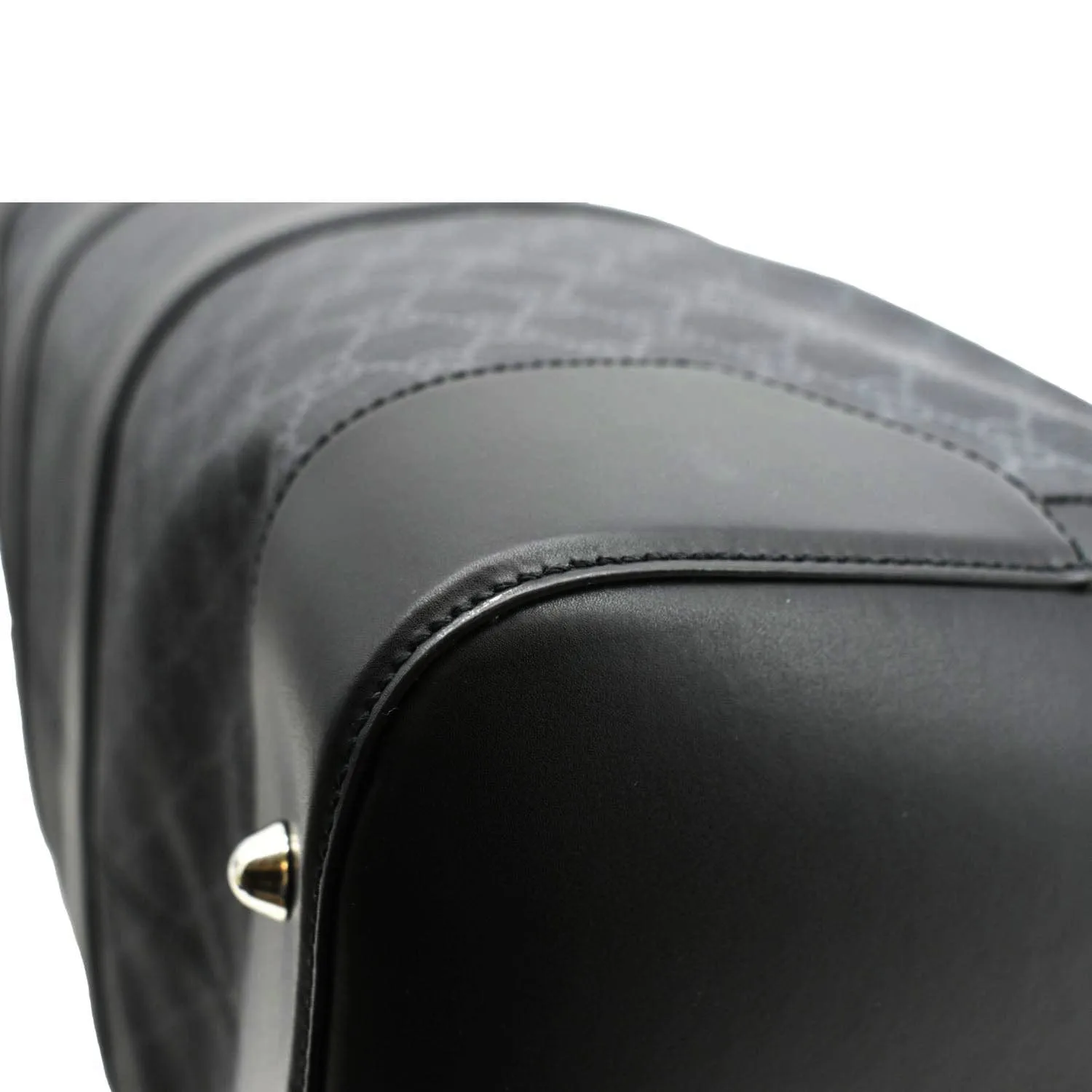 GUCCI Large Carry-On Soft GG Supreme Canvas  Duffle Bag Black 478323