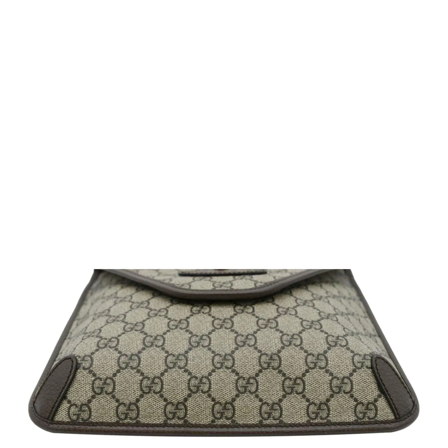 GUCCI Neo Vintage Medium GG Supreme Canvas Messenger Bag Beige 598604