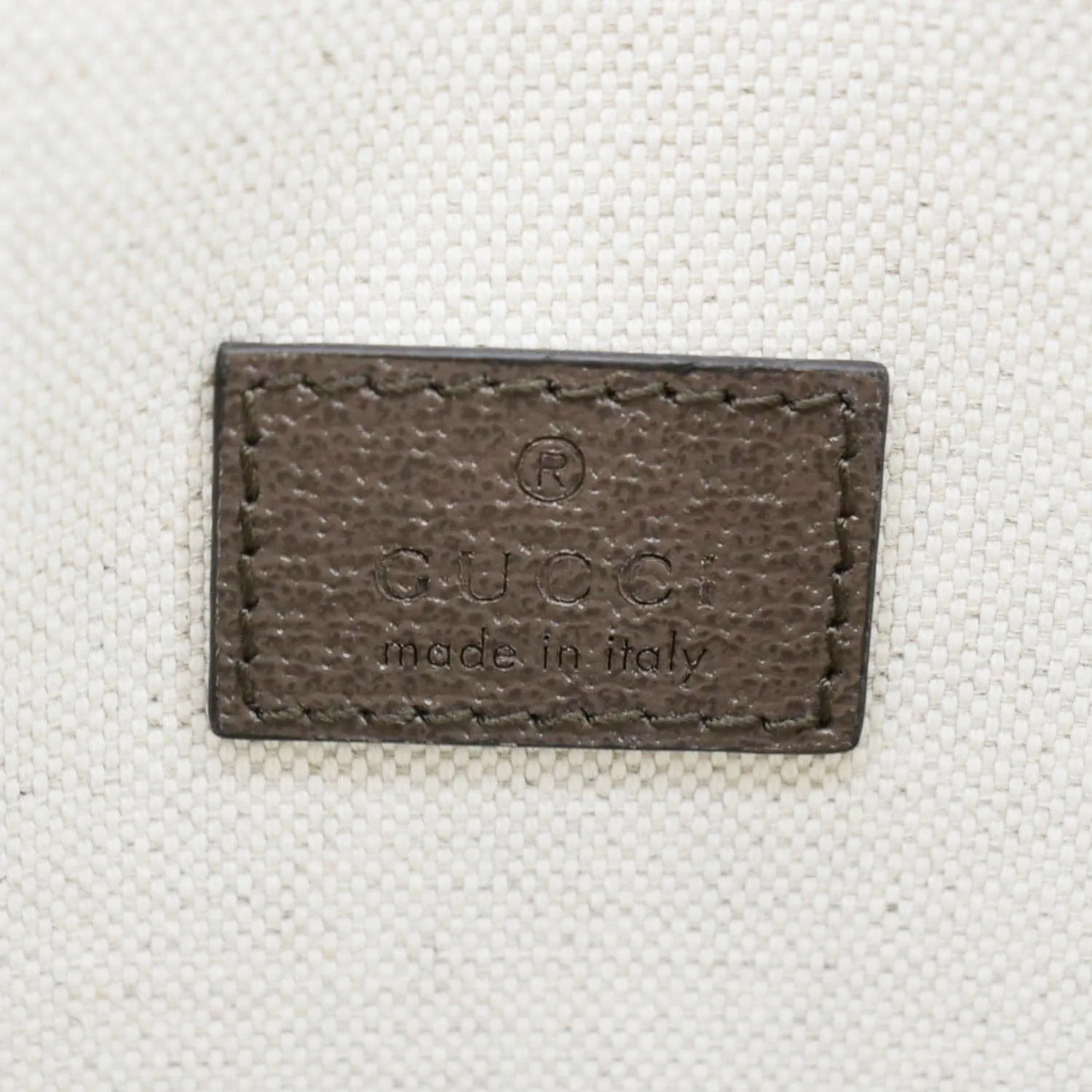 GUCCI Neo Vintage Medium GG Supreme Canvas Messenger Bag Beige 598604