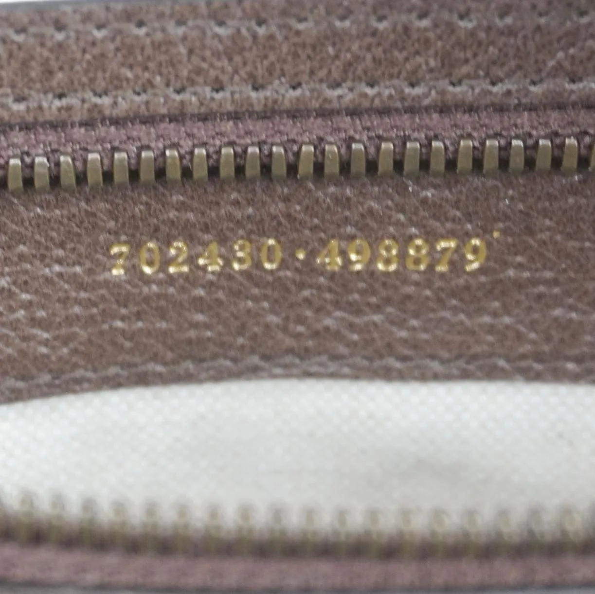 GUCCI X ADIDAS Web GG Crystal Canvas Messenger Bag Brown 702430