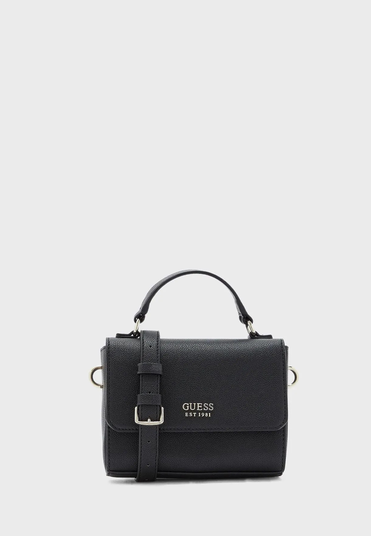 Guess Little Paris Mini Crossbody Black