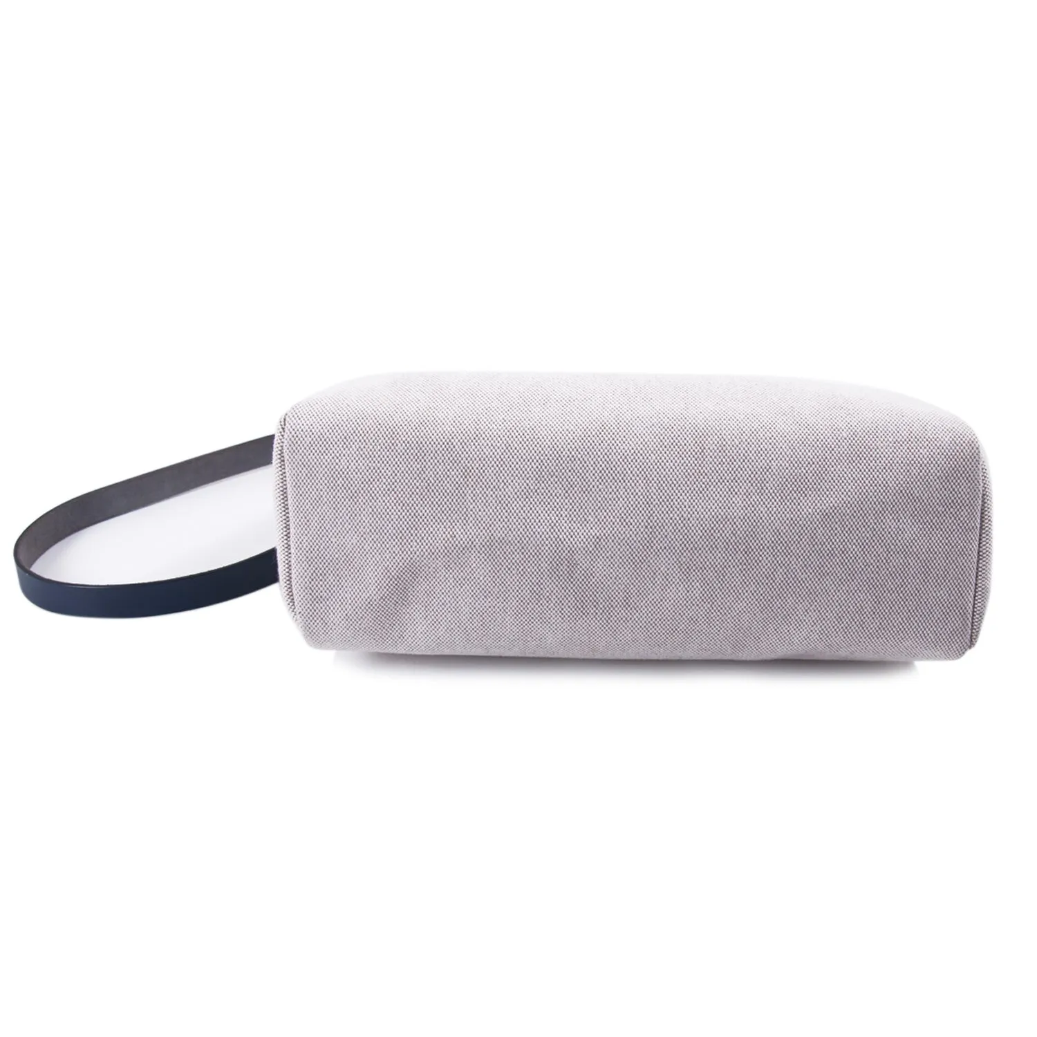 Hermès Herbag PM Toile Beige Navy Blue