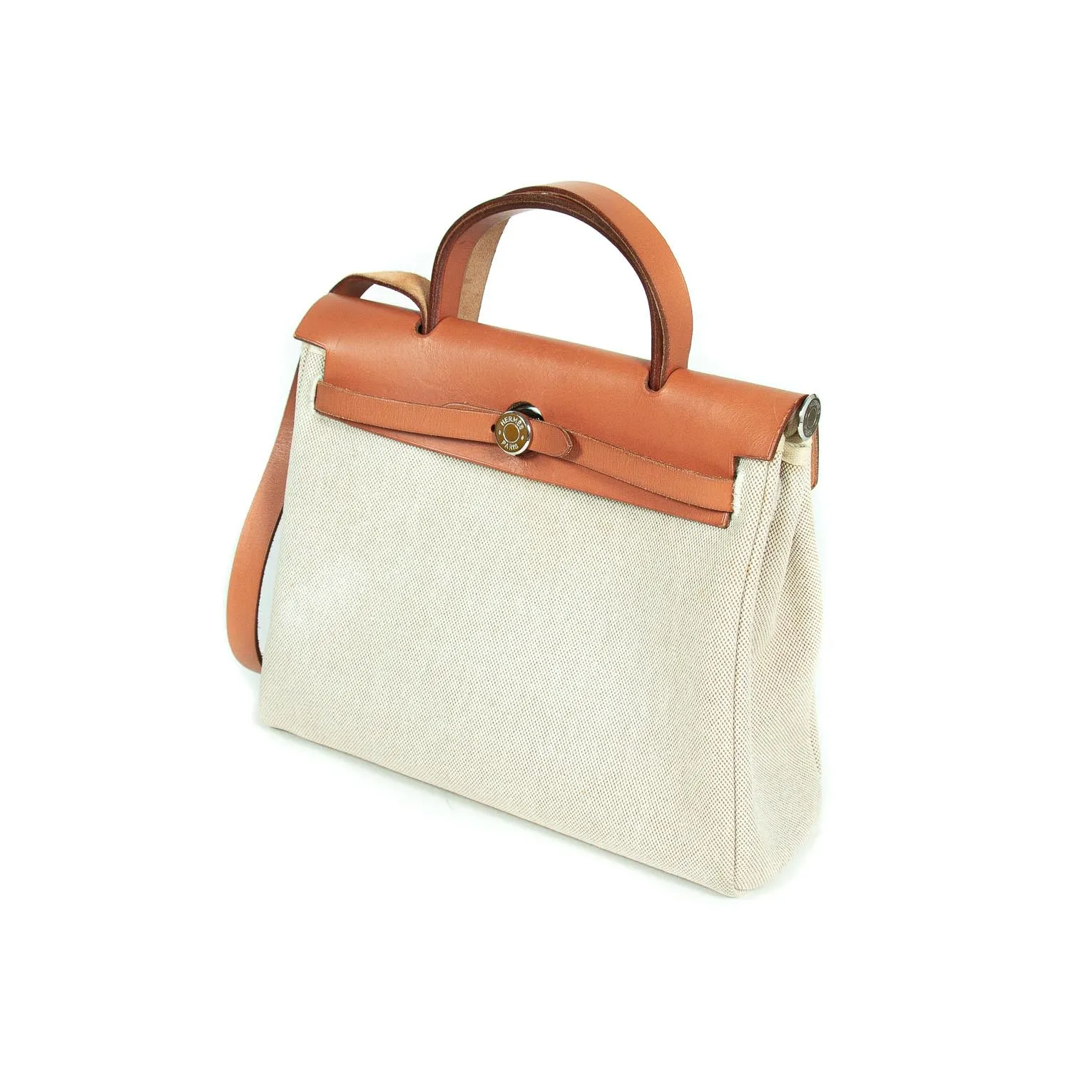 Hermès Herbag PM Toile Beige
