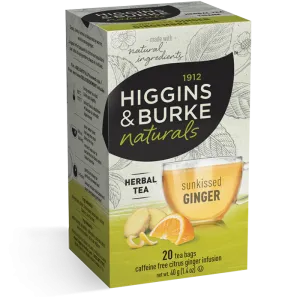Higgins & Burke Sunkissed Ginger Herbal Tea 20's