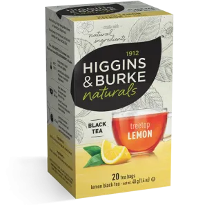 Higgins & Burke Treetop Lemon Black Tea 20's