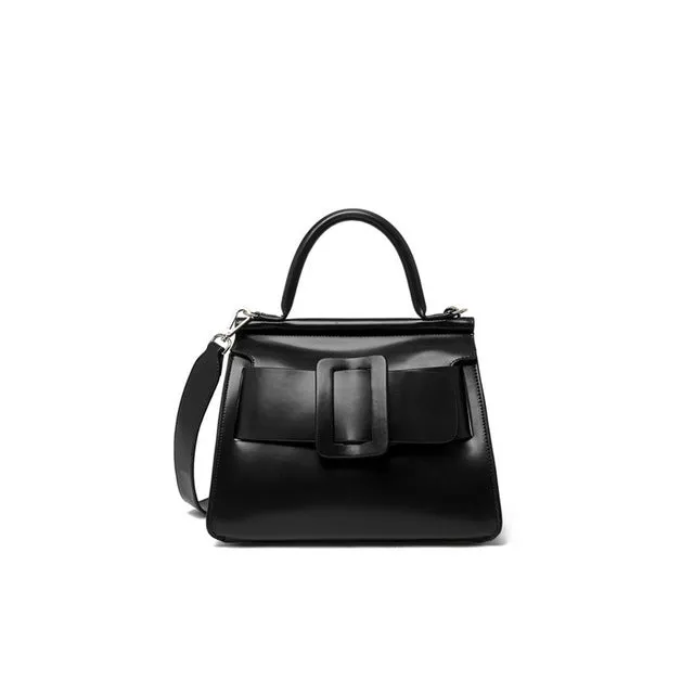 High Quality Luxury Womens Tote Bags Fashion Solid Belt Buckle Crossbody Bags European Large Capacity Handbags Shoulder Bag