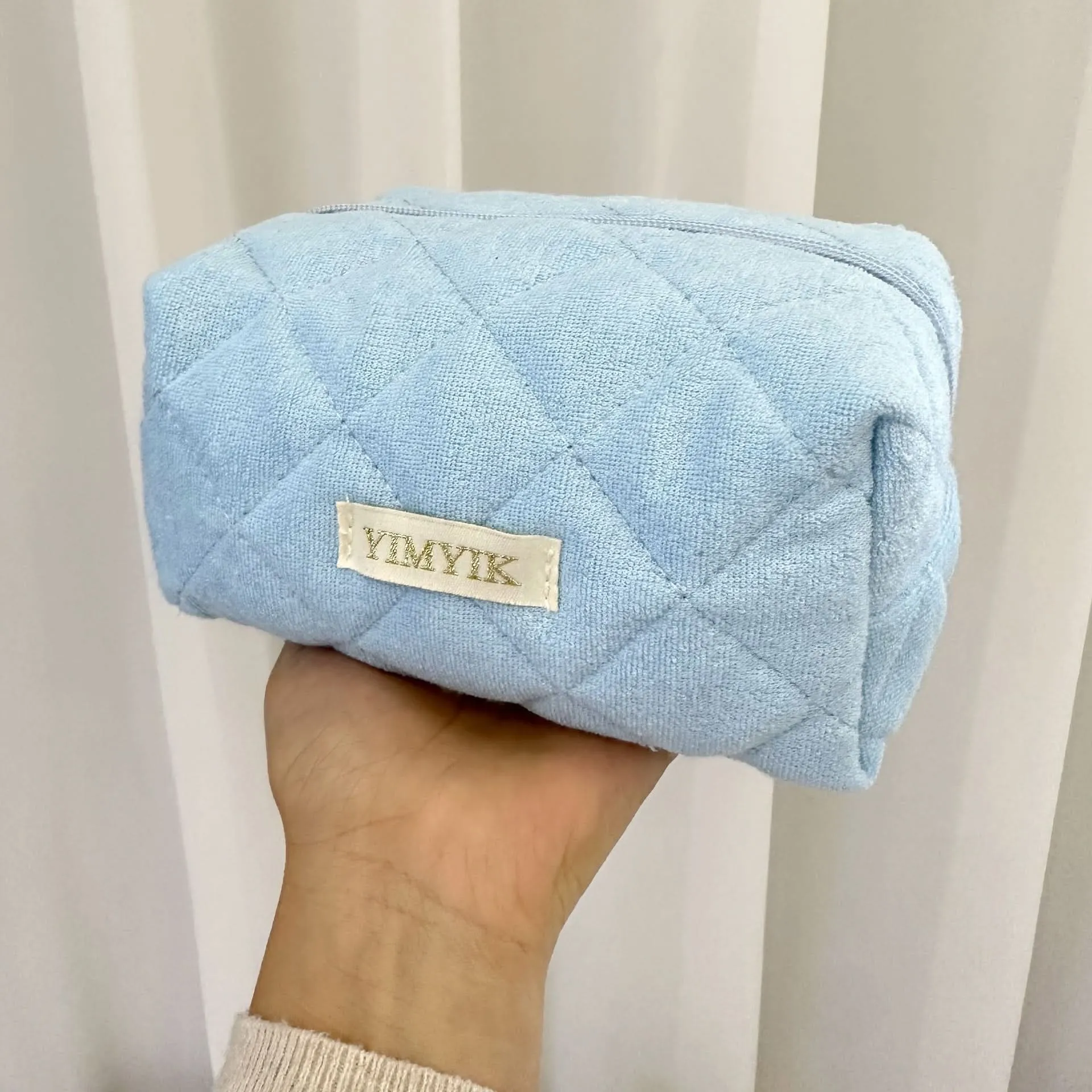 High-Value Plush Cosmetic Bag - Cute Travel Storage for Girls
