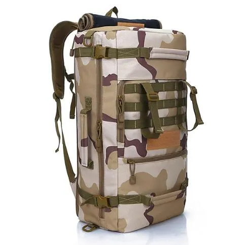 Hot Top Quality 50L New Military Backpack Camping Bags