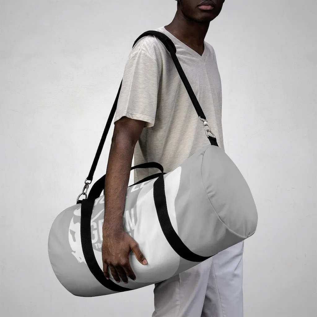 Hustle & Grow Gym Bag (Gray/White)