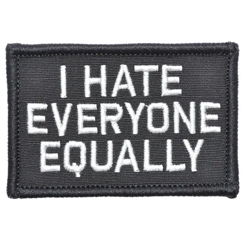 I Hate Everyone Equally Morale Patch