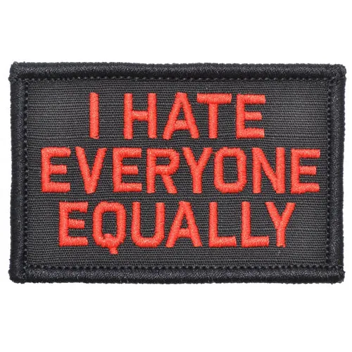 I Hate Everyone Equally Morale Patch