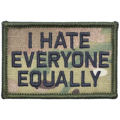 I Hate Everyone Equally Morale Patch