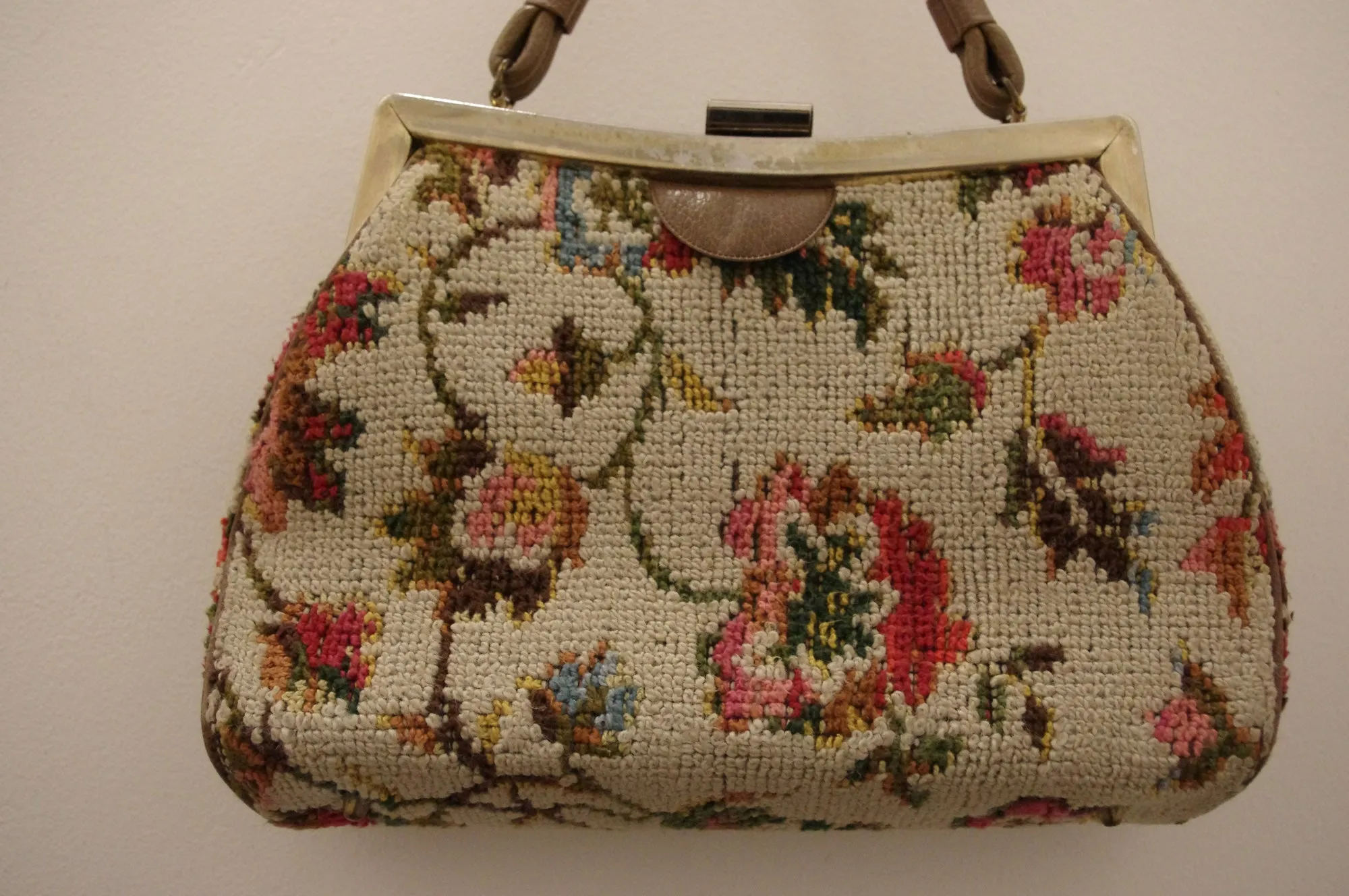 In Love with Tapestry Vintage Bag