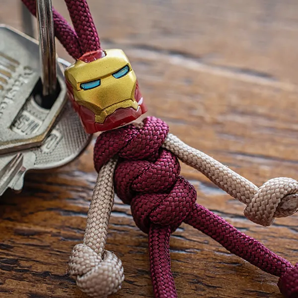 Iron Man Paracord Buddy Keychain