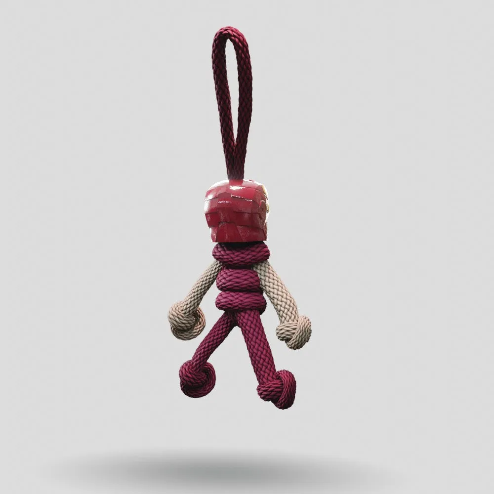 Iron Man Paracord Buddy Keychain