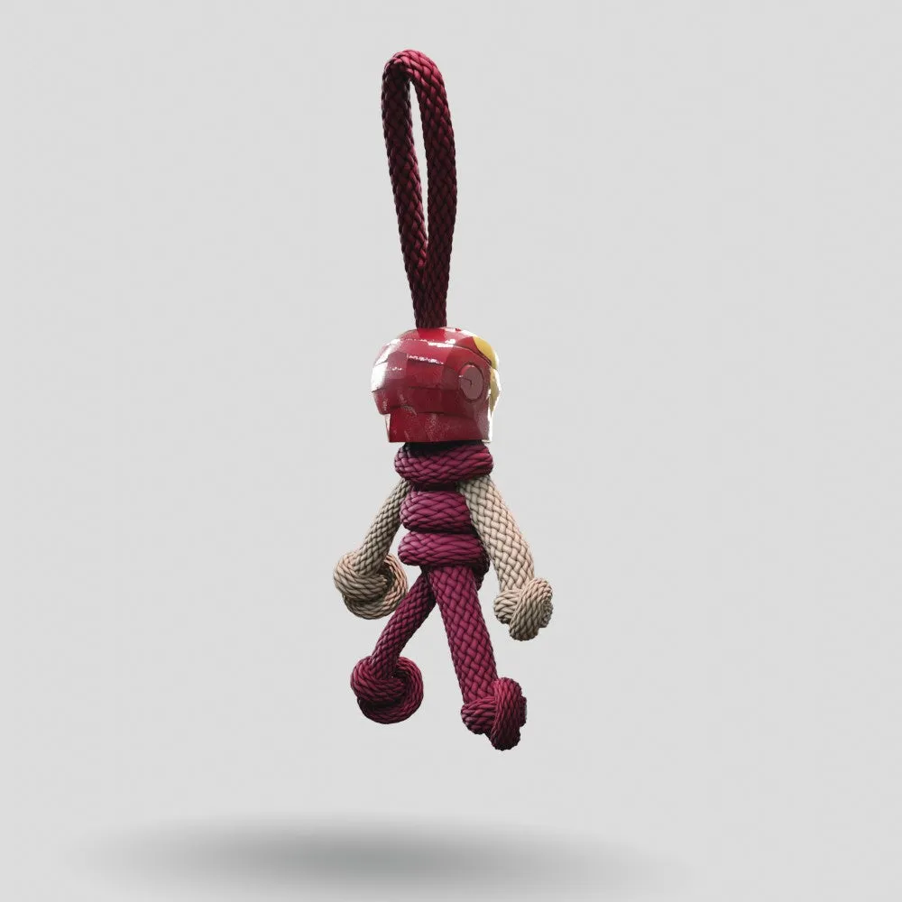 Iron Man Paracord Buddy Keychain