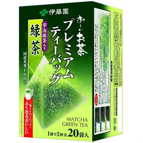 ITO EN Matcha Green Tea Premium Tea Bags 20 Pack
