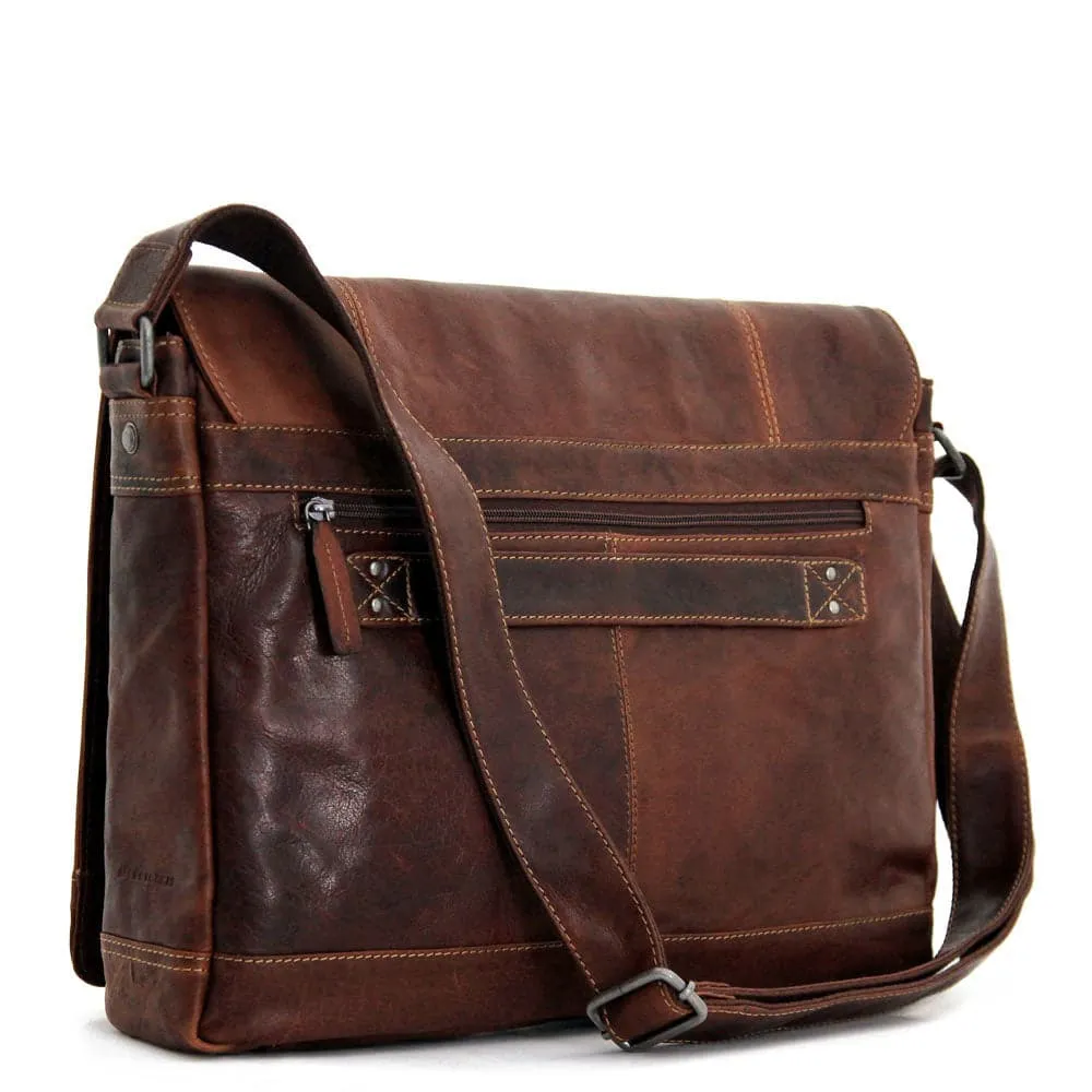 Jack Georges Voyager Full-Size Messenger Bag