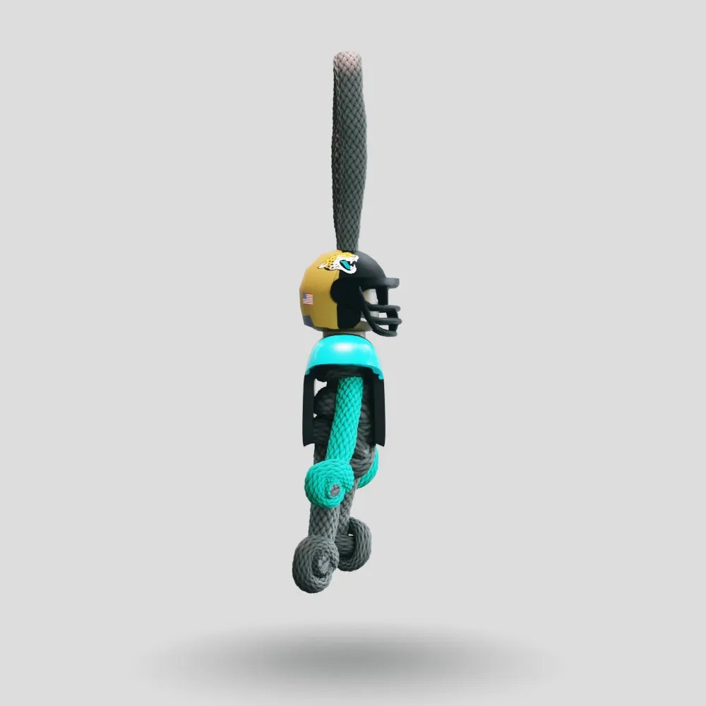 Jacksonville Jaguars Paracord Buddy Keychain