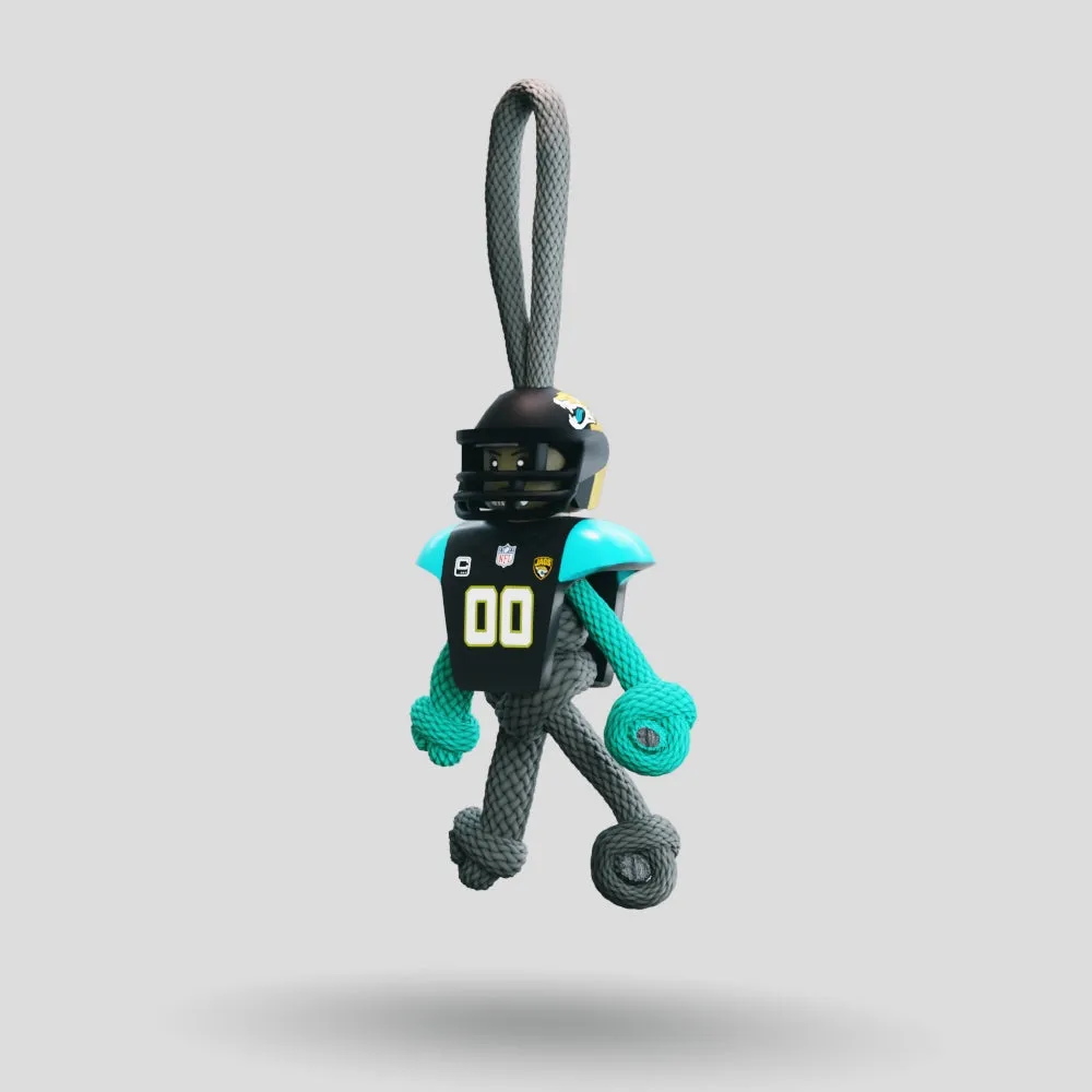 Jacksonville Jaguars Paracord Buddy Keychain