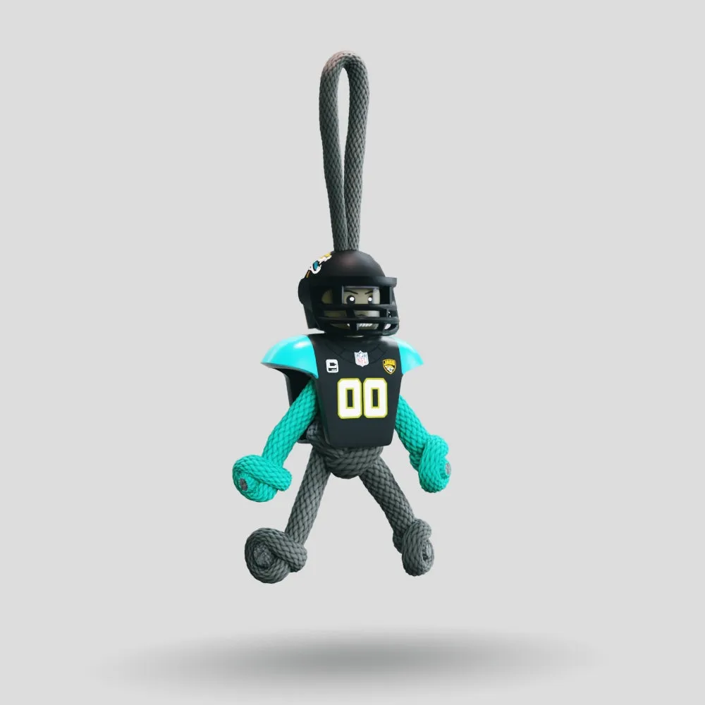 Jacksonville Jaguars Paracord Buddy Keychain