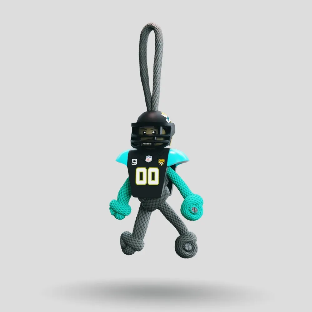 Jacksonville Jaguars Paracord Buddy Keychain