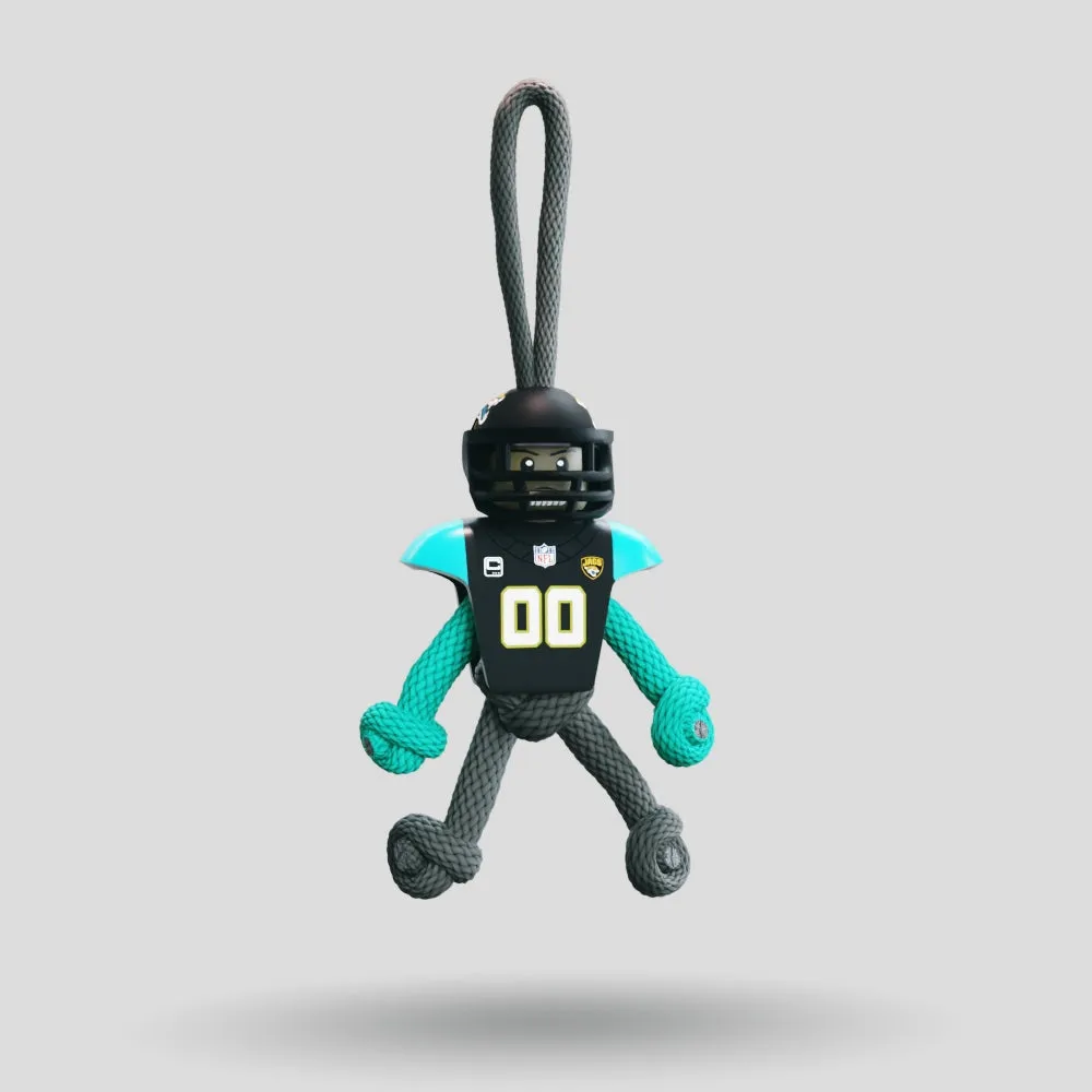 Jacksonville Jaguars Paracord Buddy Keychain