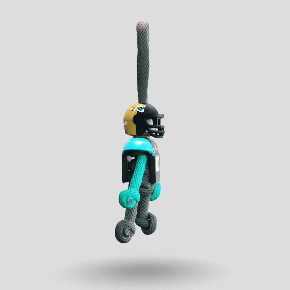 Jacksonville Jaguars Paracord Buddy Keychain