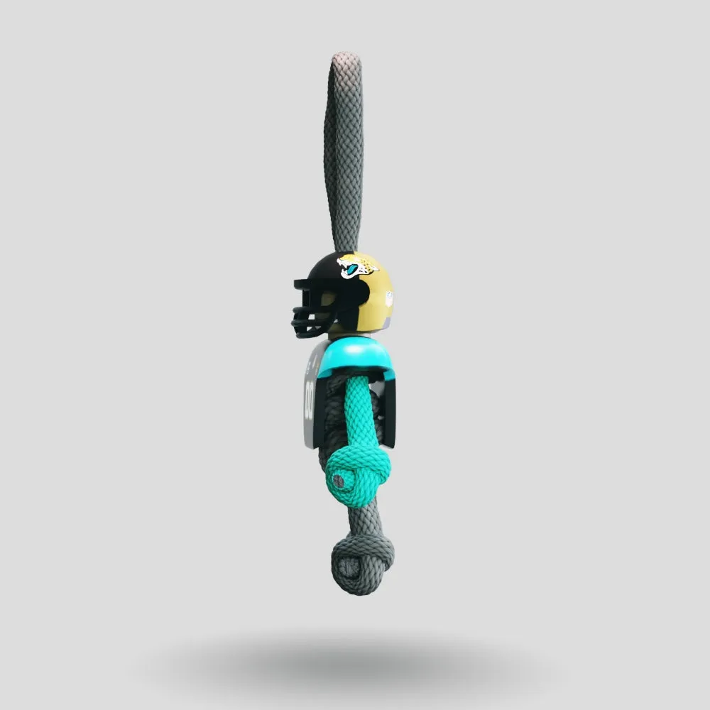 Jacksonville Jaguars Paracord Buddy Keychain