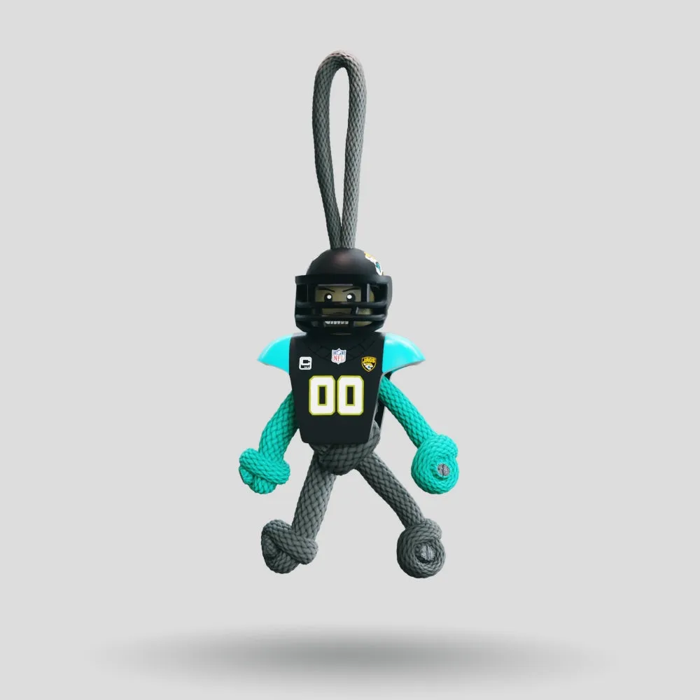 Jacksonville Jaguars Paracord Buddy Keychain