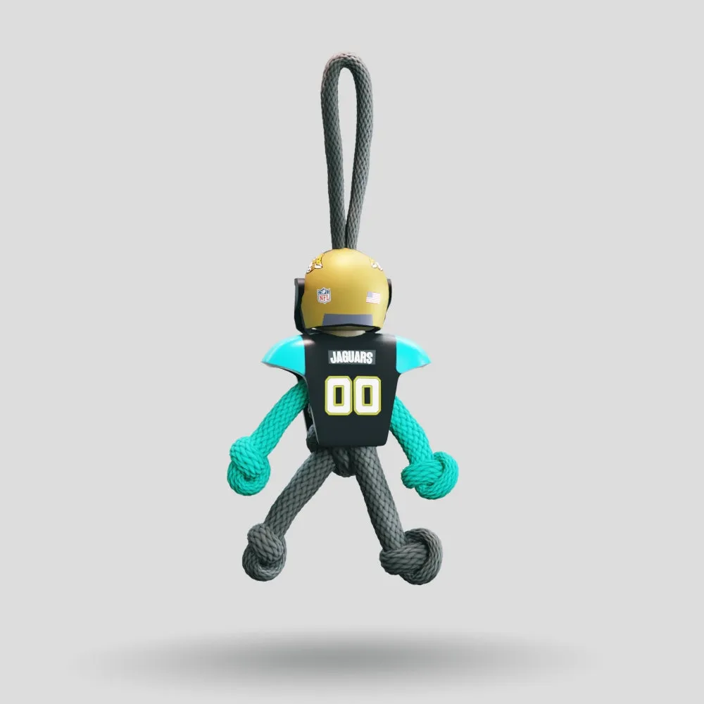Jacksonville Jaguars Paracord Buddy Keychain