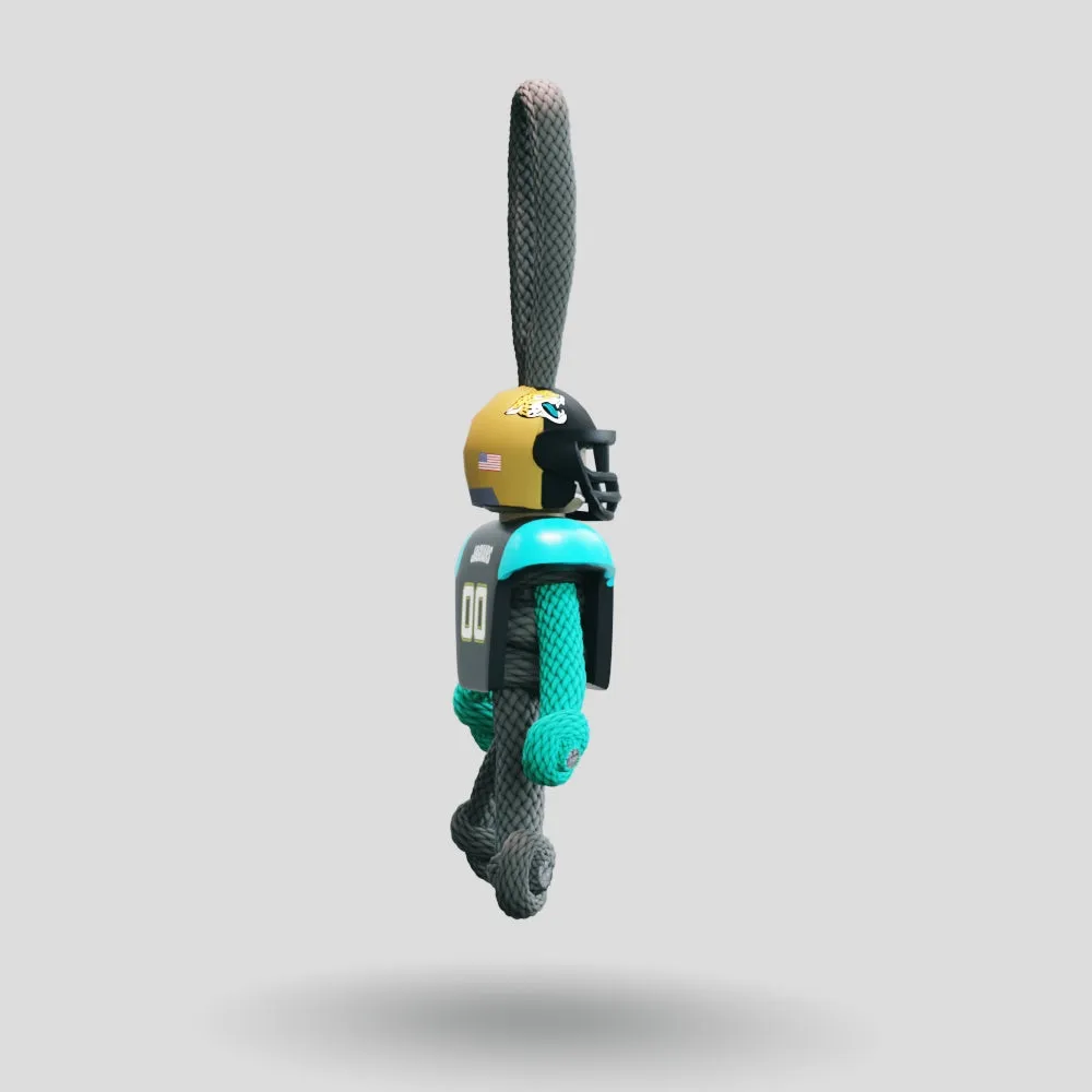 Jacksonville Jaguars Paracord Buddy Keychain