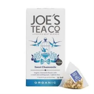 Joes Tea Company | Sweet Chamomile - 15 biodegradable pyramid bags | 15bag