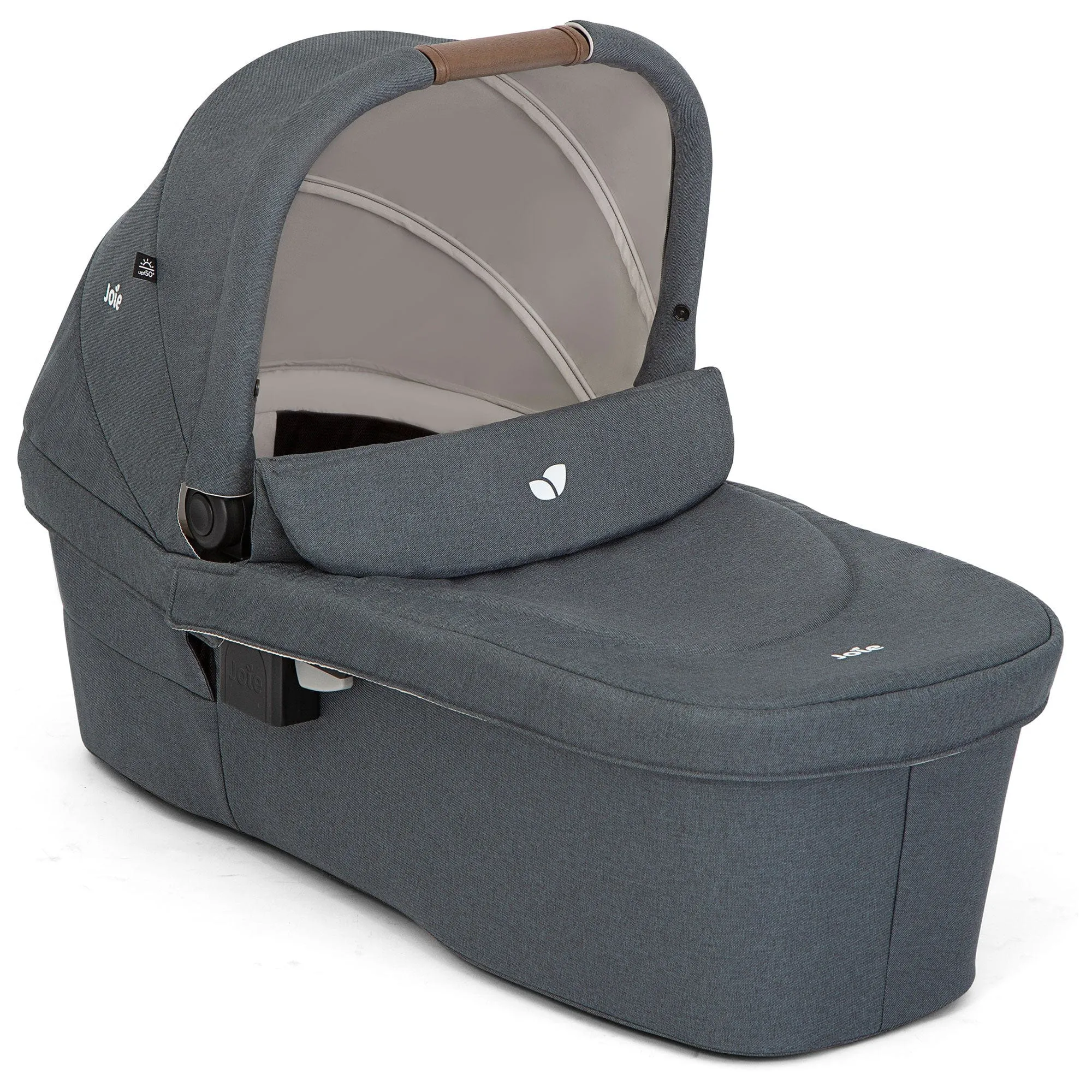 Joie Versatrax Stroller and Ramble XL Carrycot in Moonlight
