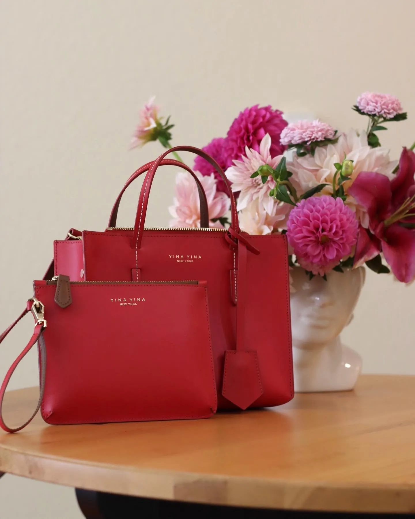 KAFKA MINI TOTE  RED